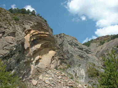 Quelques exemples de plissement alpin